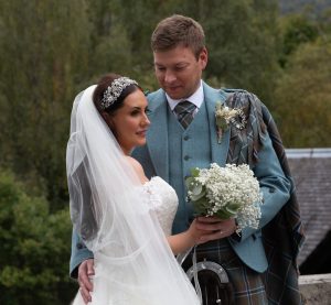 wedding photography, Perth, Scotland, from the Atholl Palace Hotel, Pitlochry